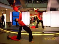 Auftritt im Allecenter zur Woche des Sportes am 17.02.2007